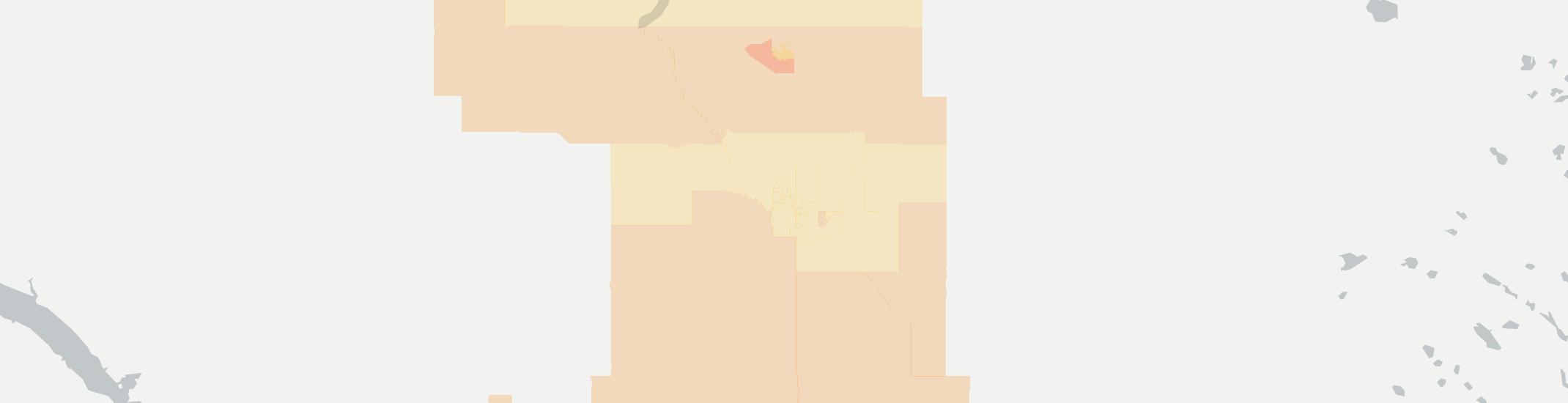 Minot Internet Competition Map. Click for interactive map.