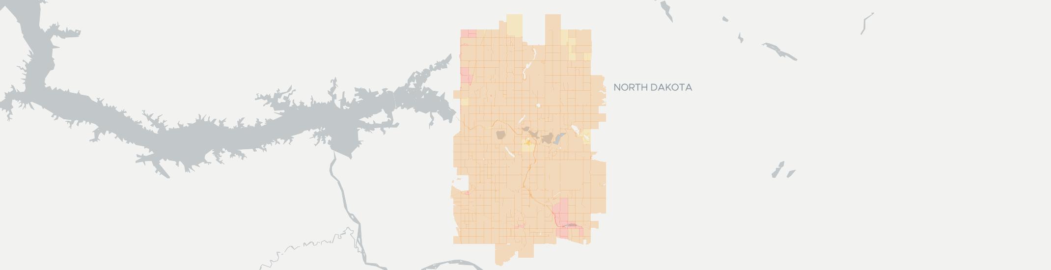 Turtle Lake Internet Competition Map. Click for interactive map.