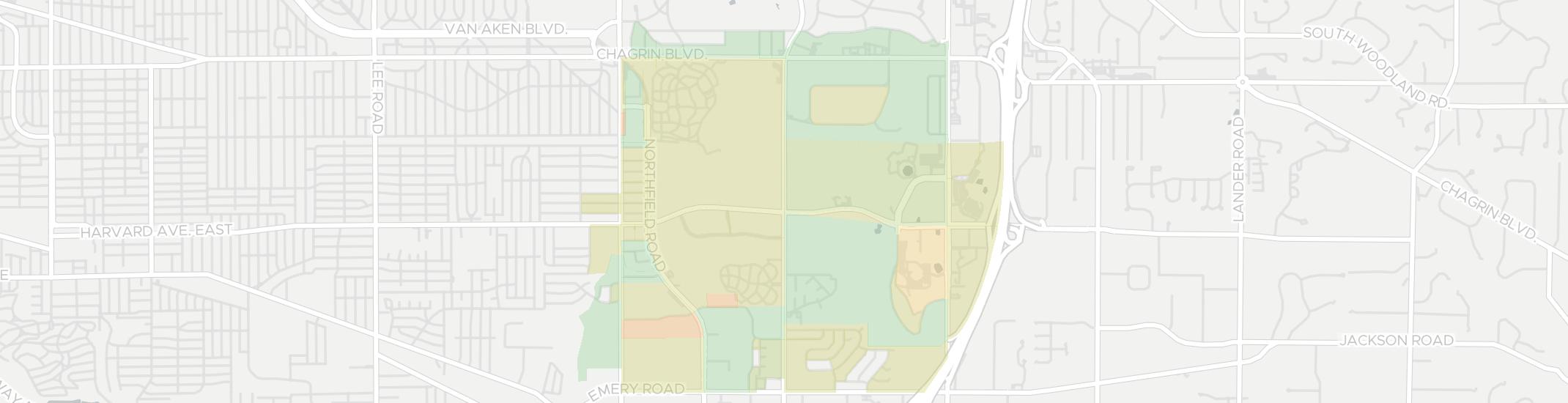 Highland Hills Internet Competition Map. Click for interactive map.