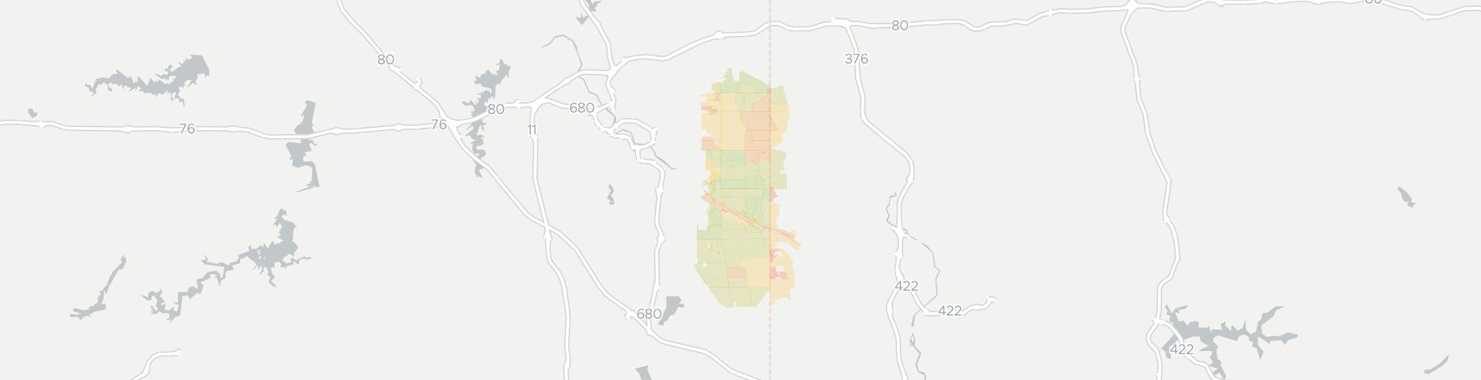 Lowellville Internet Competition Map. Click for interactive map.