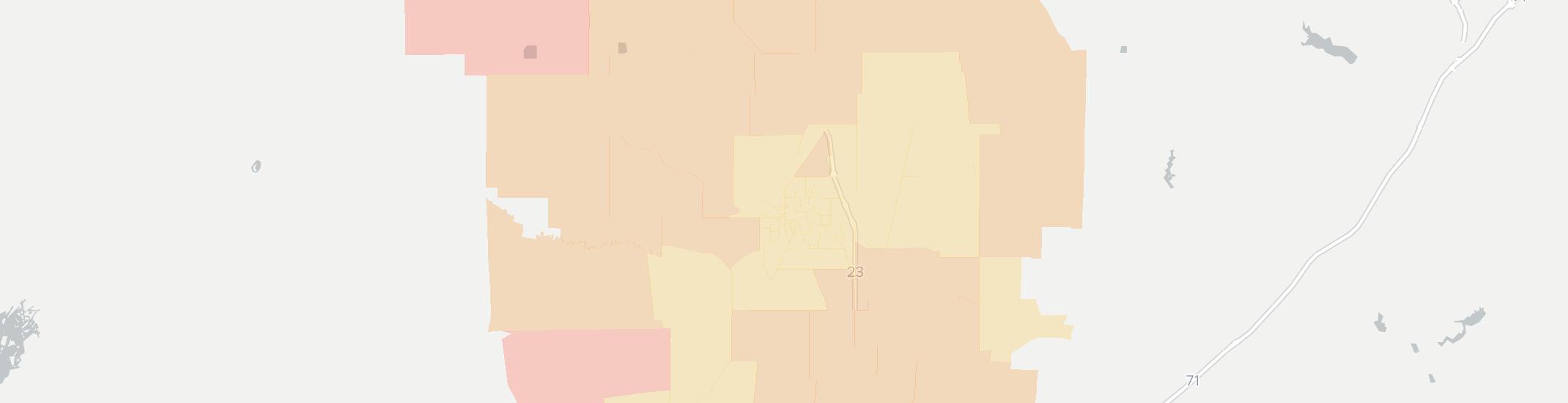 Marion Internet Competition Map. Click for interactive map