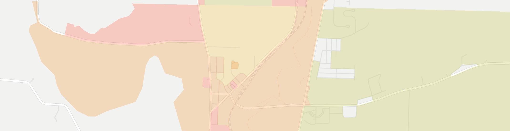 Sandyville Internet Competition Map. Click for interactive map