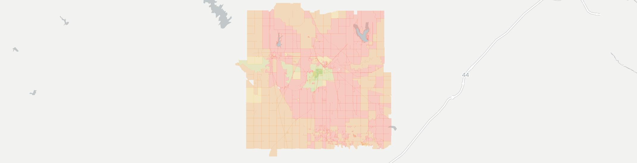 Anadarko Internet Competition Map. Click for interactive map.