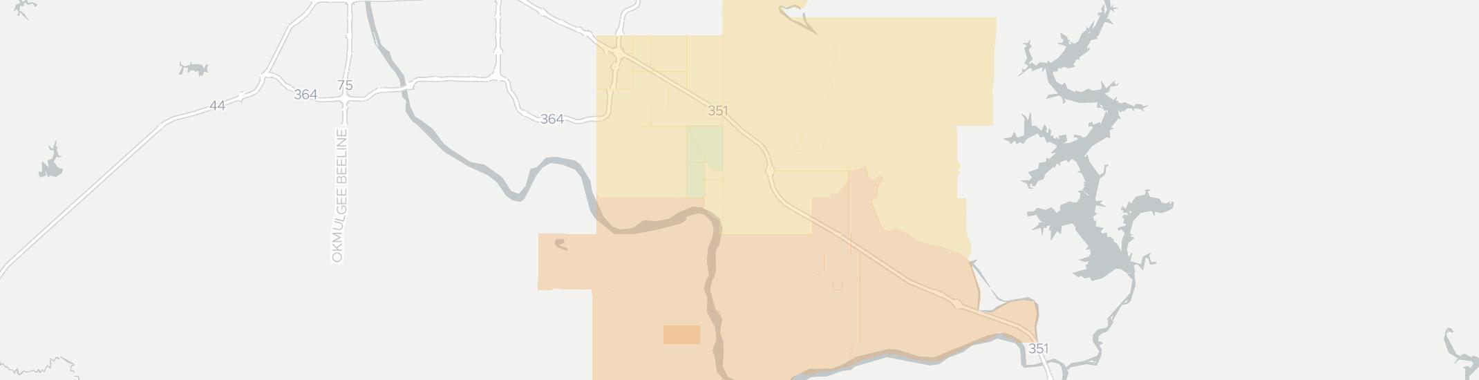 Coweta Internet Competition Map. Click for interactive map.
