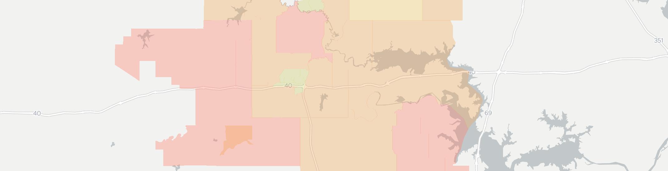 Henryetta Internet Competition Map. Click for interactive map.