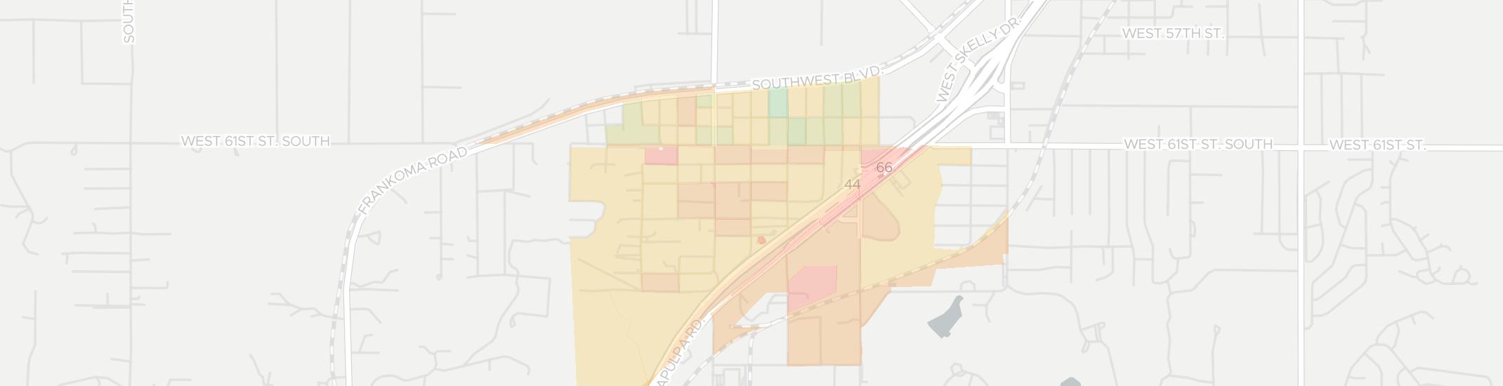 Oakhurst Internet Competition Map. Click for interactive map.