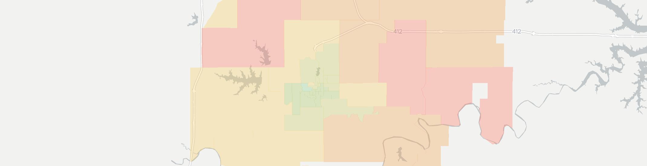 Stillwater Internet Competition Map. Click for interactive map.