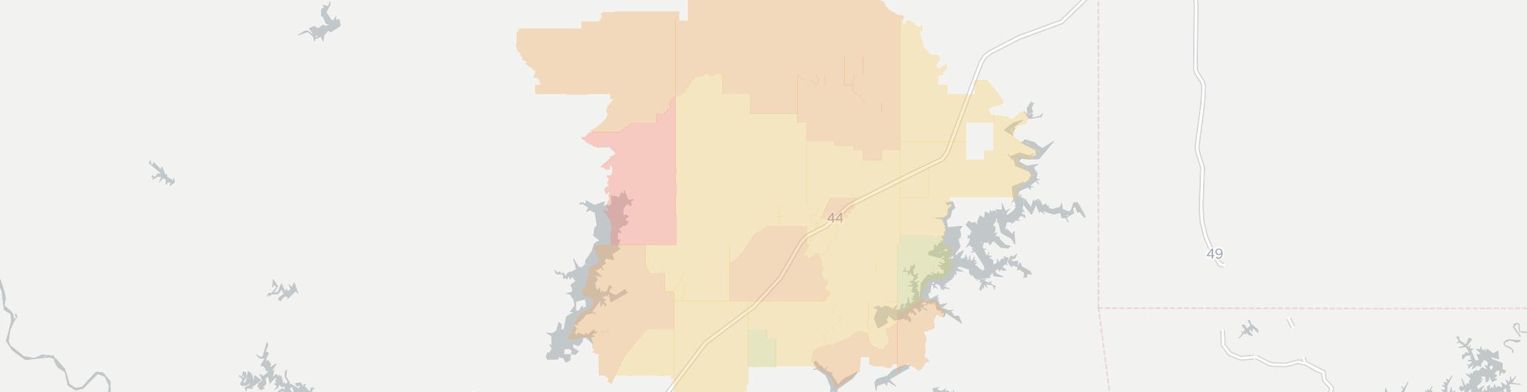 Vinita Internet Competition Map. Click for interactive map