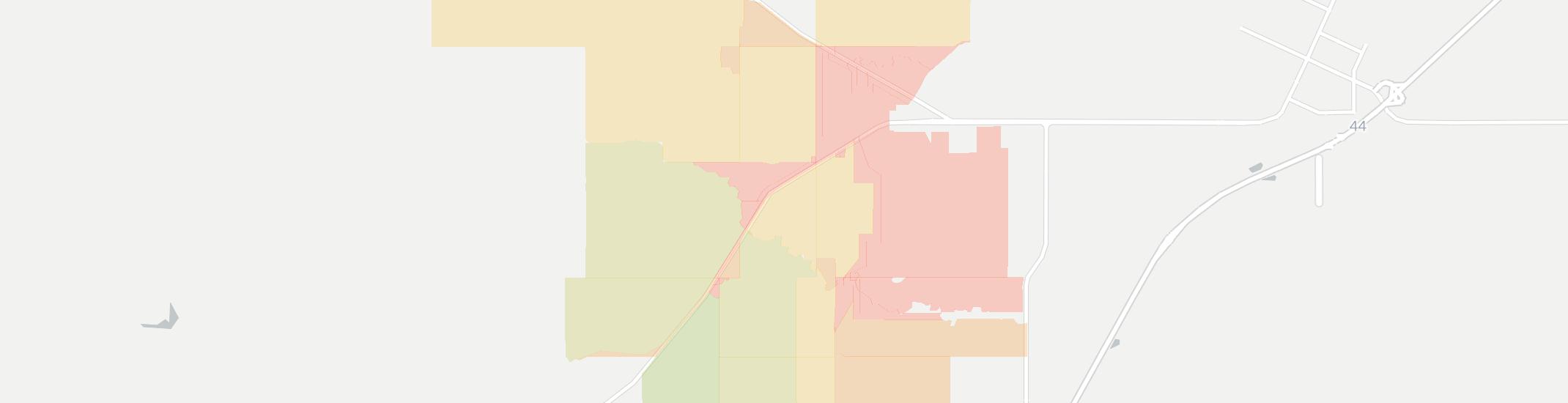 White Oak Internet Competition Map. Click for interactive map.