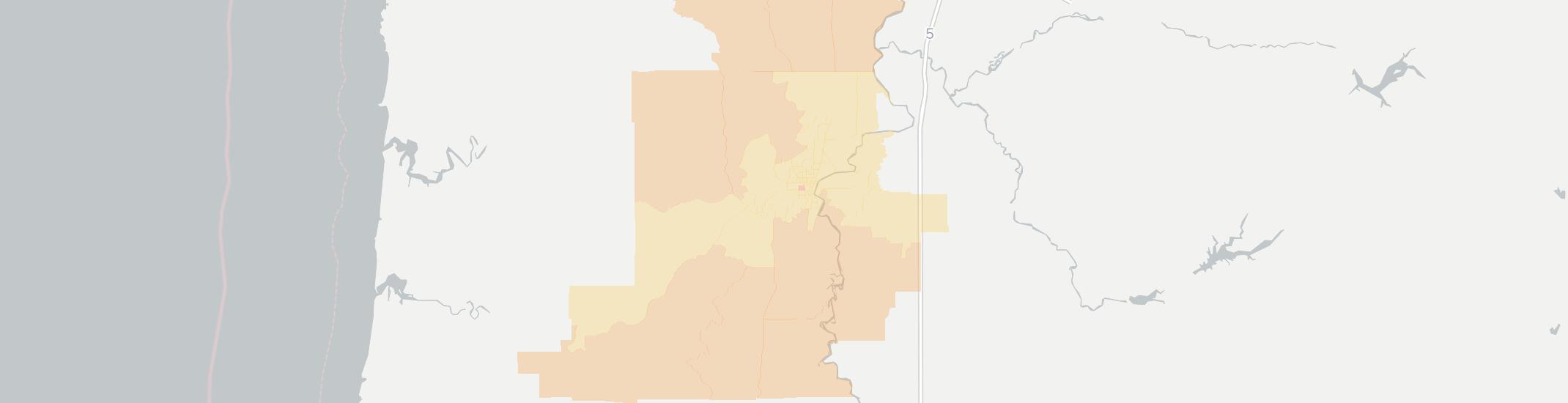 Corvallis Internet Competition Map. Click for interactive map