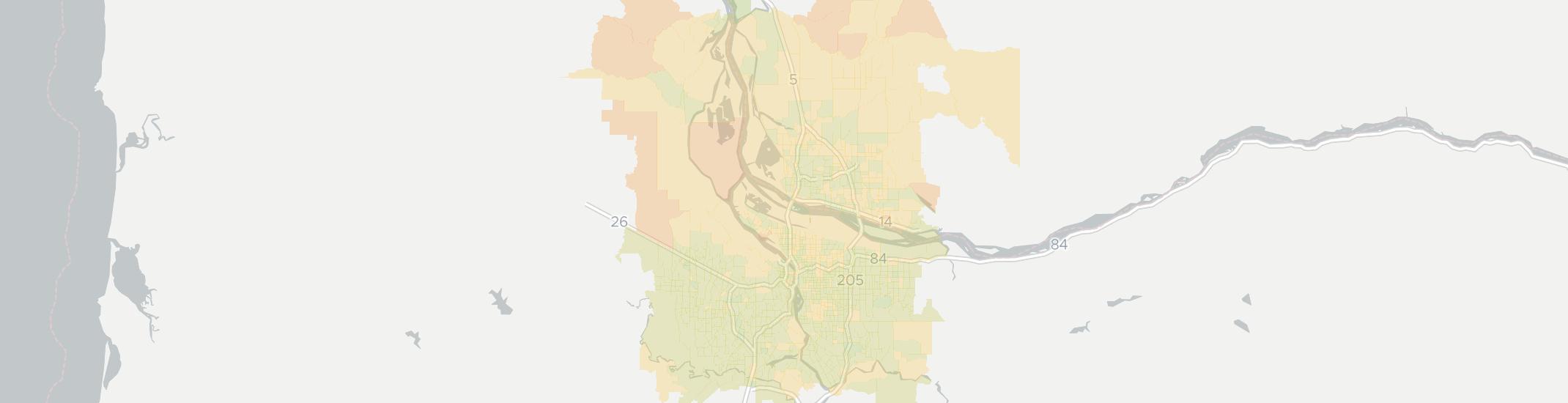 Portland Internet Competition Map. Click for interactive map.