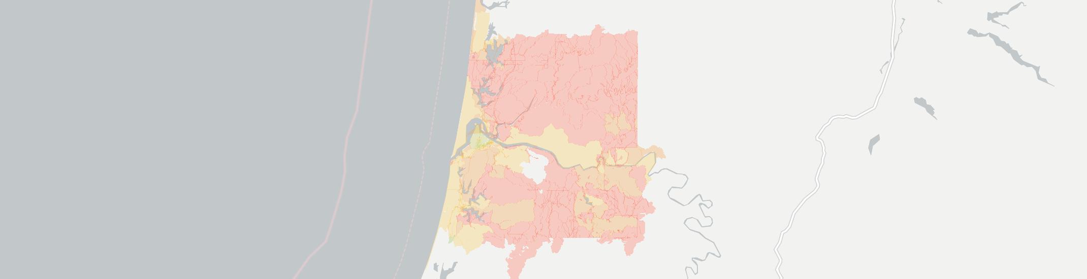Reedsport Internet Competition Map. Click for interactive map