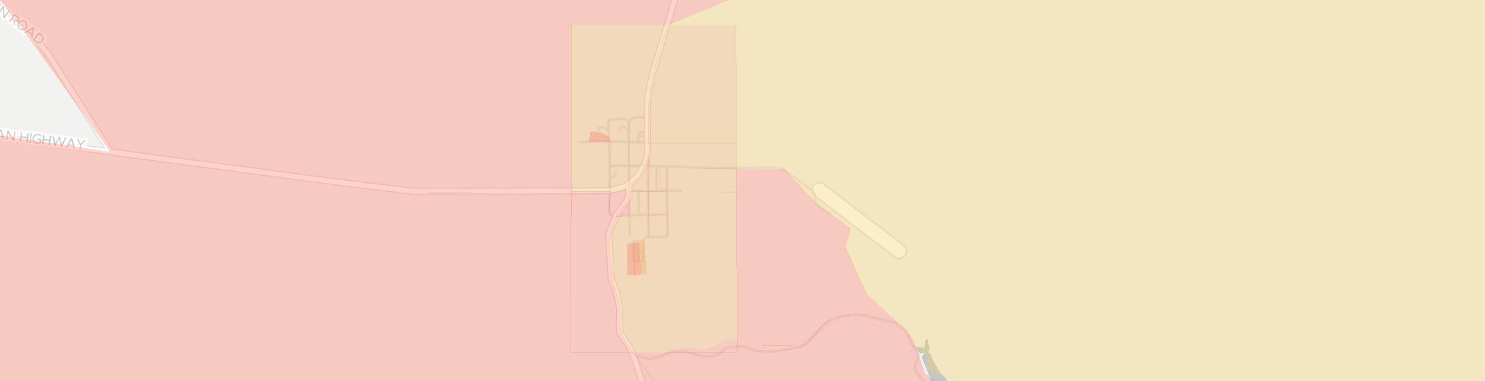 Shaniko Internet Competition Map. Click for interactive map.