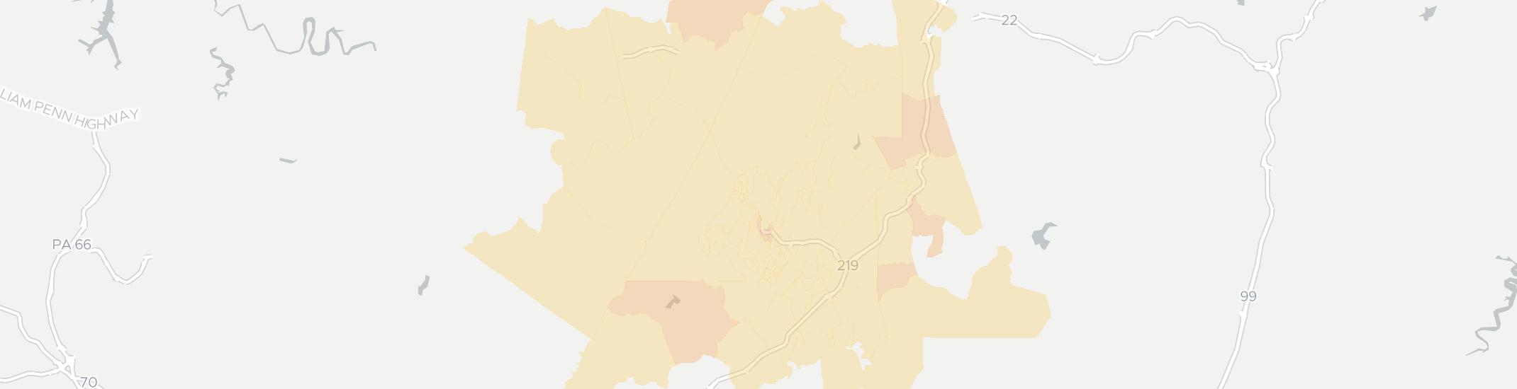 Johnstown Internet Competition Map. Click for interactive map