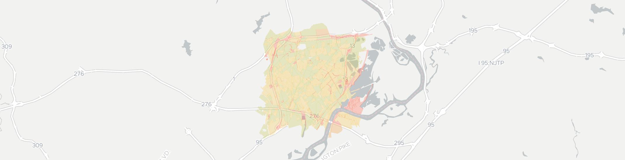 Levittown Internet Competition Map. Click for interactive map.