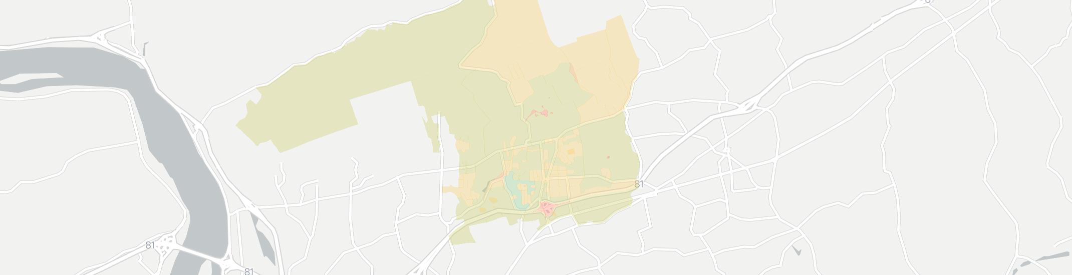 Linglestown Internet Competition Map. Click for interactive map
