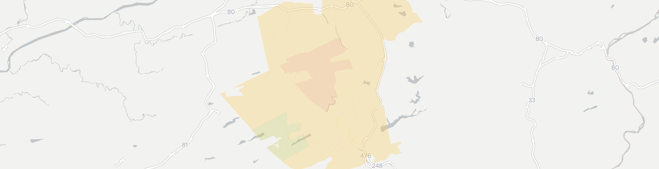 Parryville Internet Competition Map. Click for interactive map.