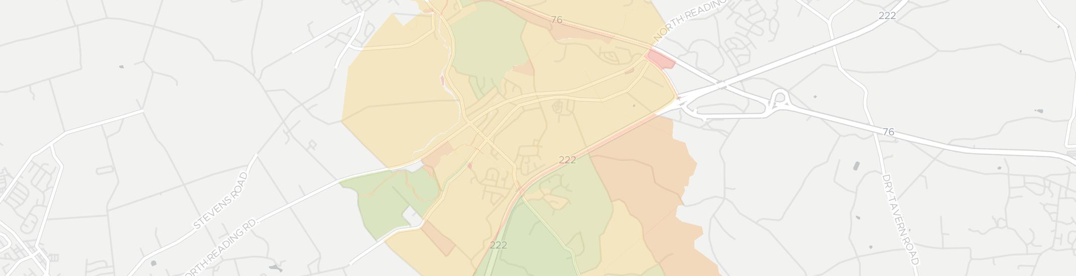 Reamstown Internet Competition Map. Click for interactive map.