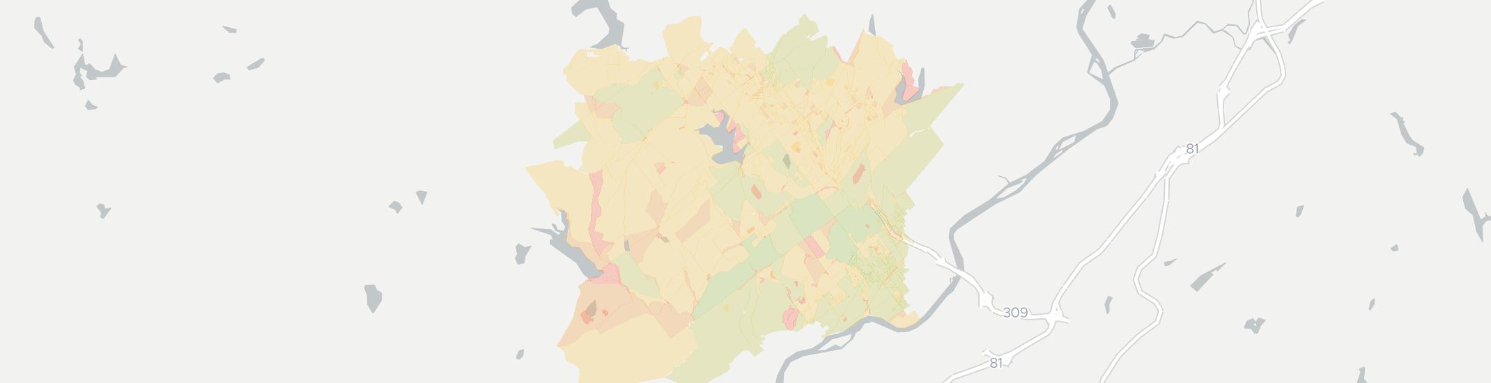Shavertown Internet Competition Map. Click for interactive map.