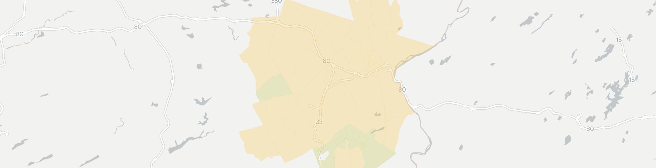 Stroudsburg Internet Competition Map. Click for interactive map.