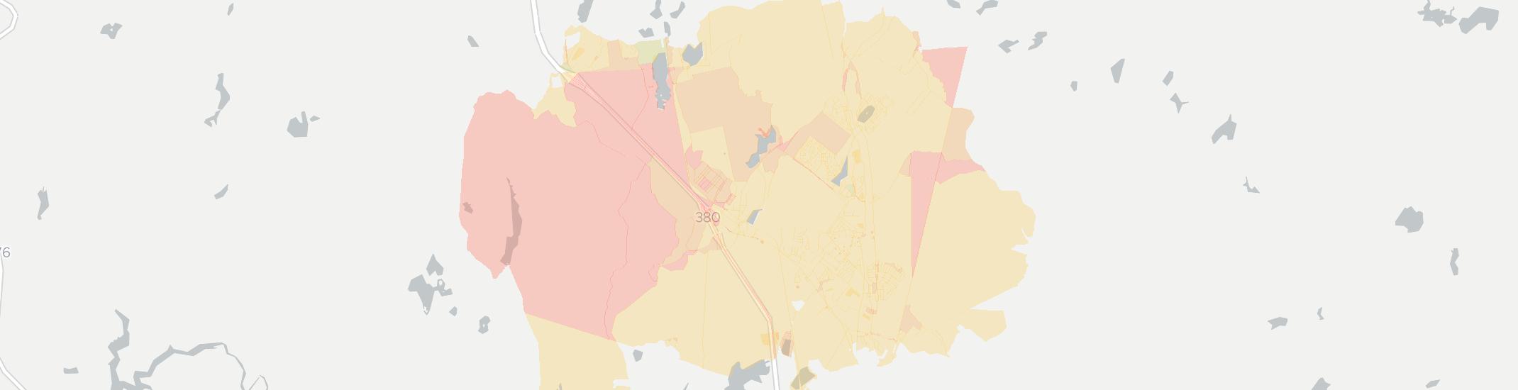 Tobyhanna Internet Competition Map. Click for interactive map.