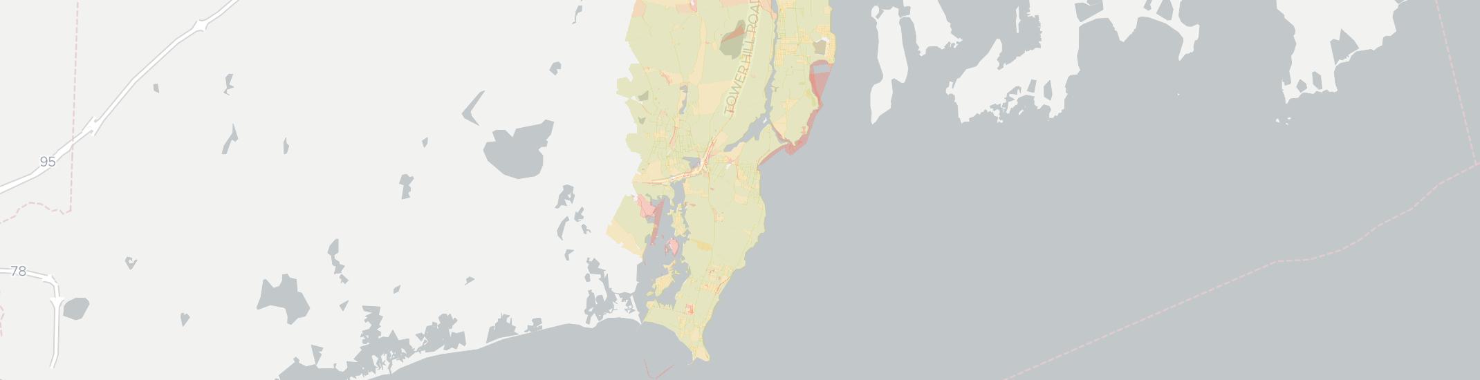 Narragansett Internet Competition Map. Click for interactive map