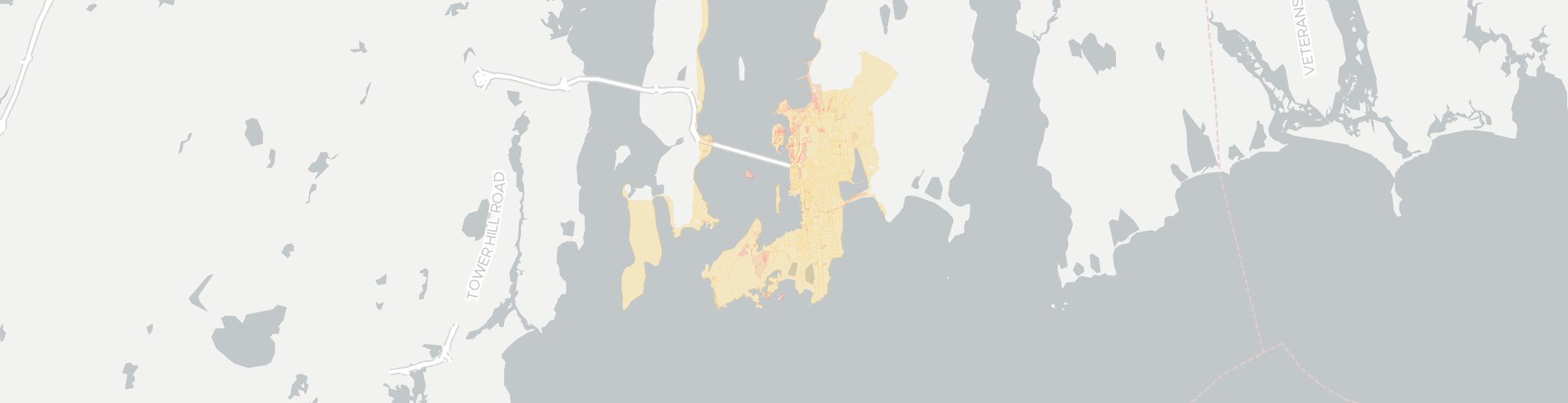 Newport Internet Competition Map. Click for interactive map