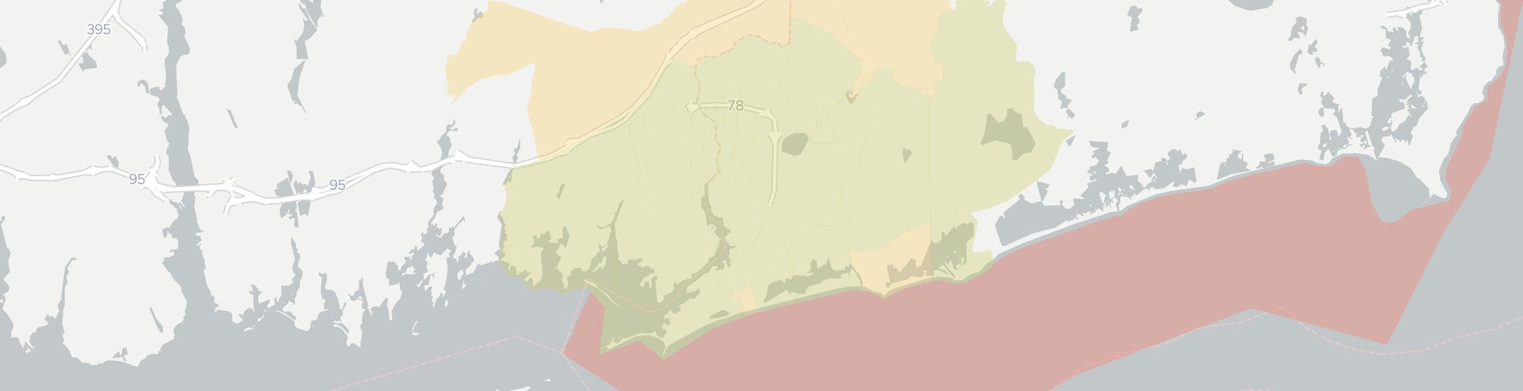 Westerly Internet Competition Map. Click for interactive map