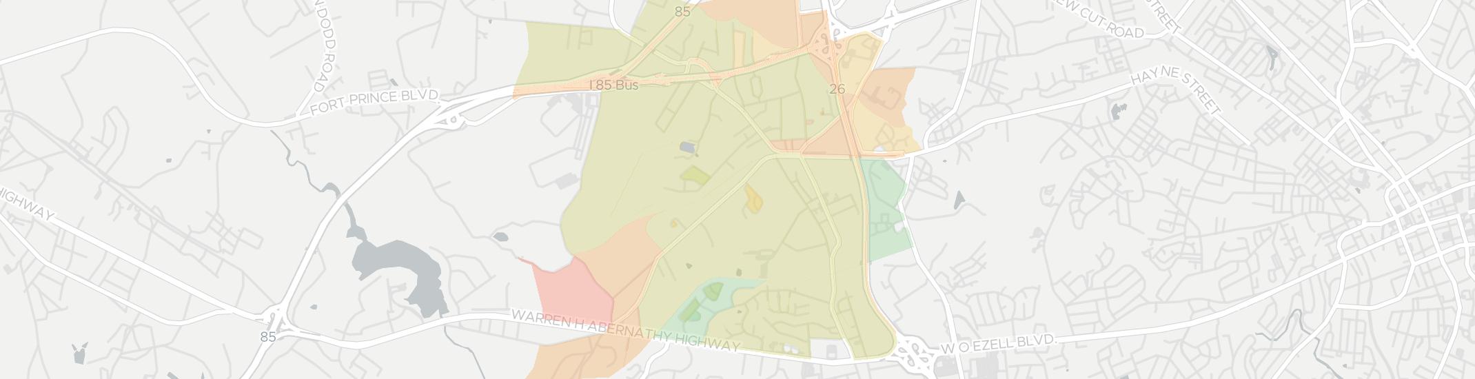 Fairforest Internet Competition Map. Click for interactive map.