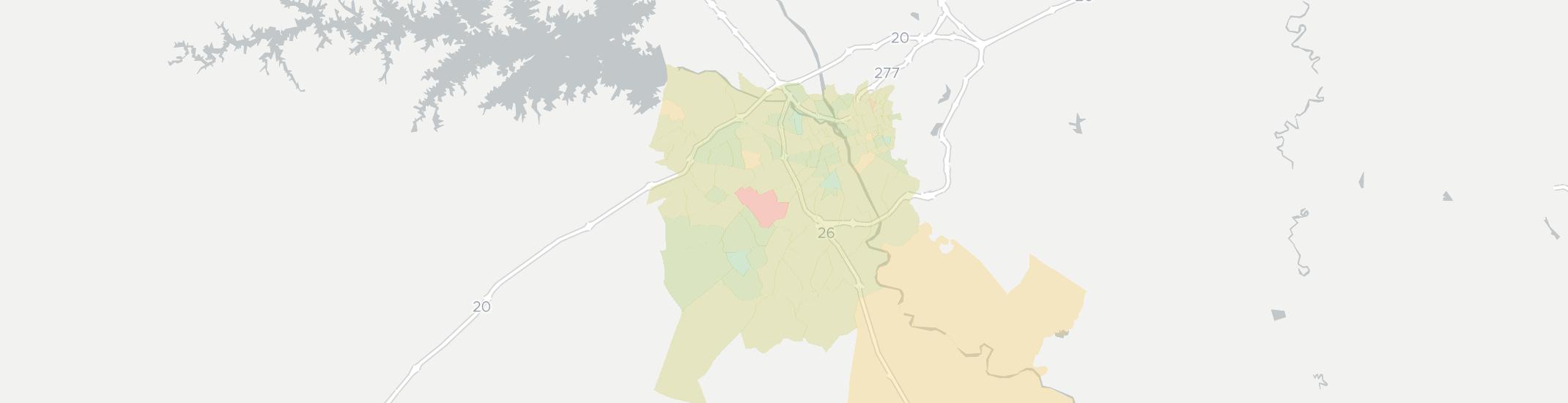 West Columbia Internet Competition Map. Click for interactive map.