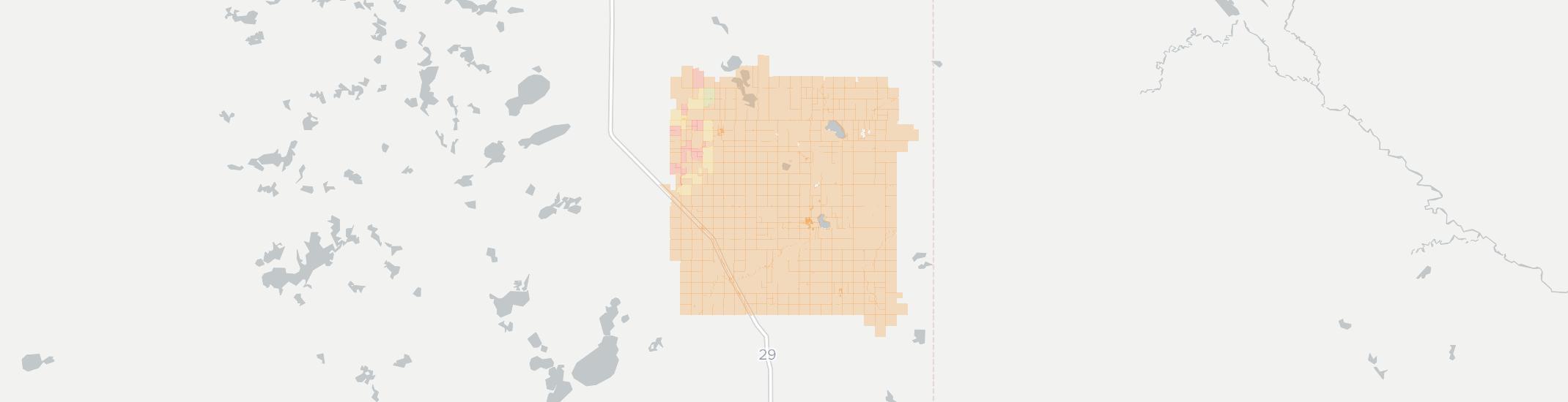 Clear Lake Internet Competition Map. Click for interactive map.