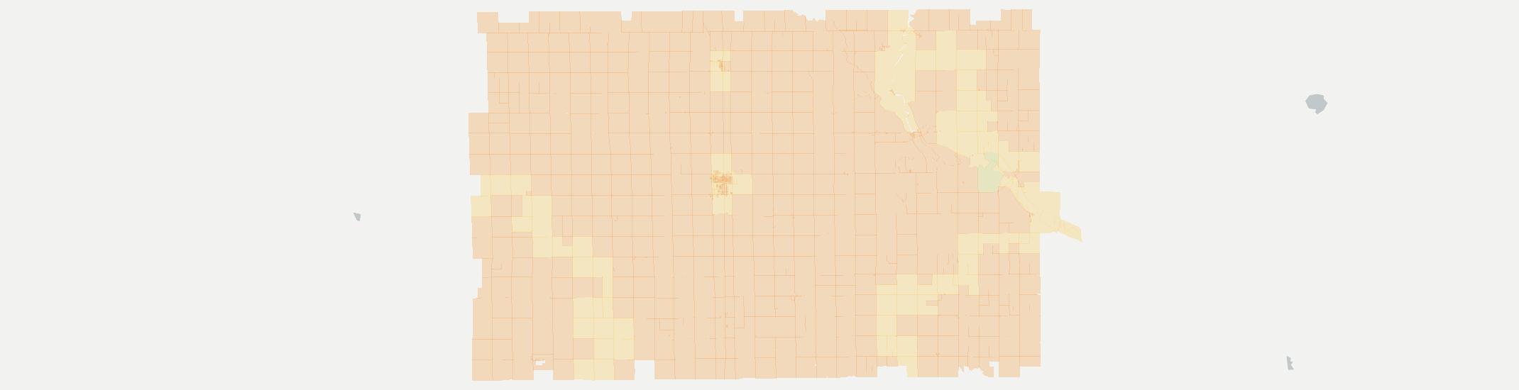 Parkston Internet Competition Map. Click for interactive map.