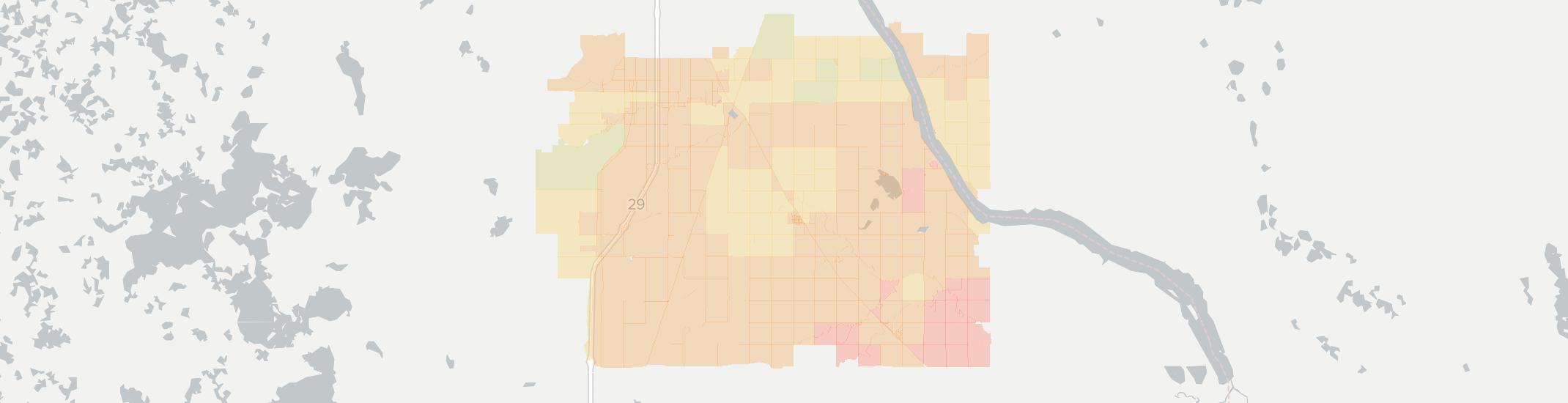 Wilmot Internet Competition Map. Click for interactive map.