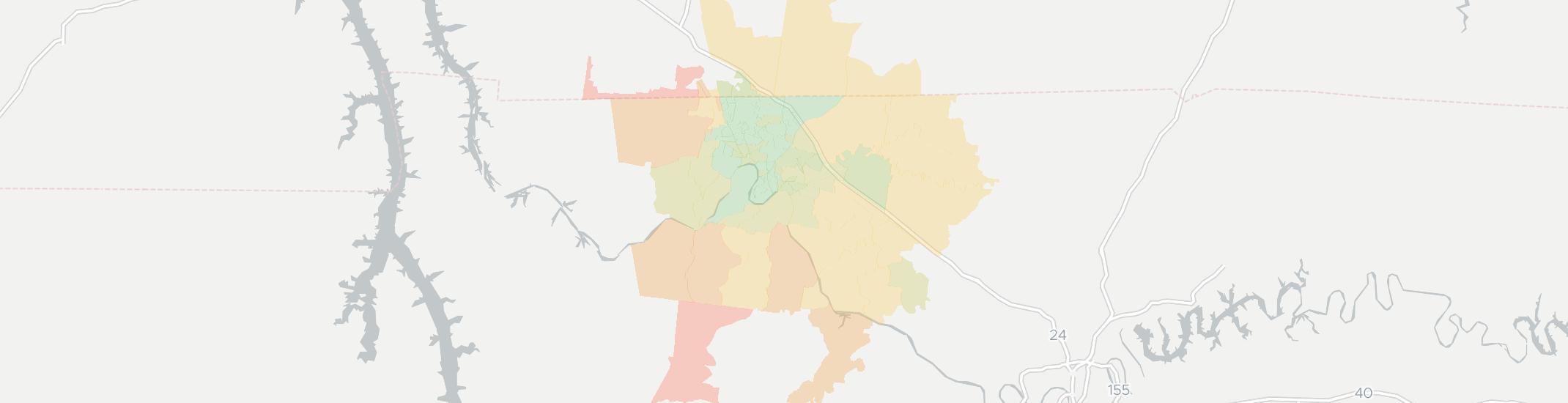 Clarksville Internet Competition Map. Click for interactive map.