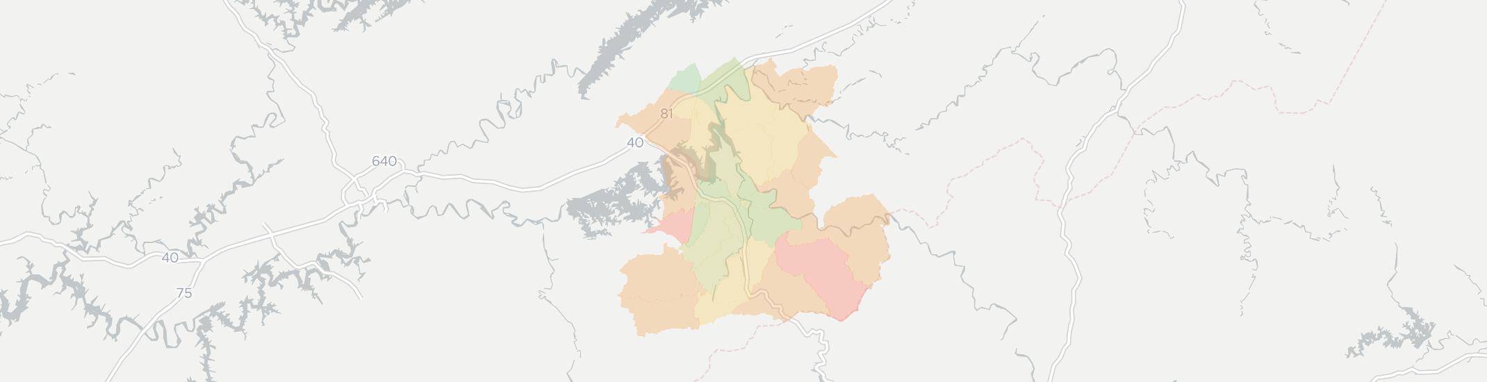 Newport Internet Competition Map. Click for interactive map.