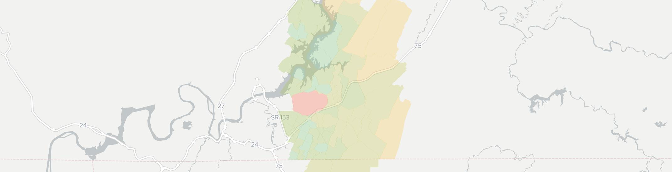 Ooltewah Internet Competition Map. Click for interactive map.