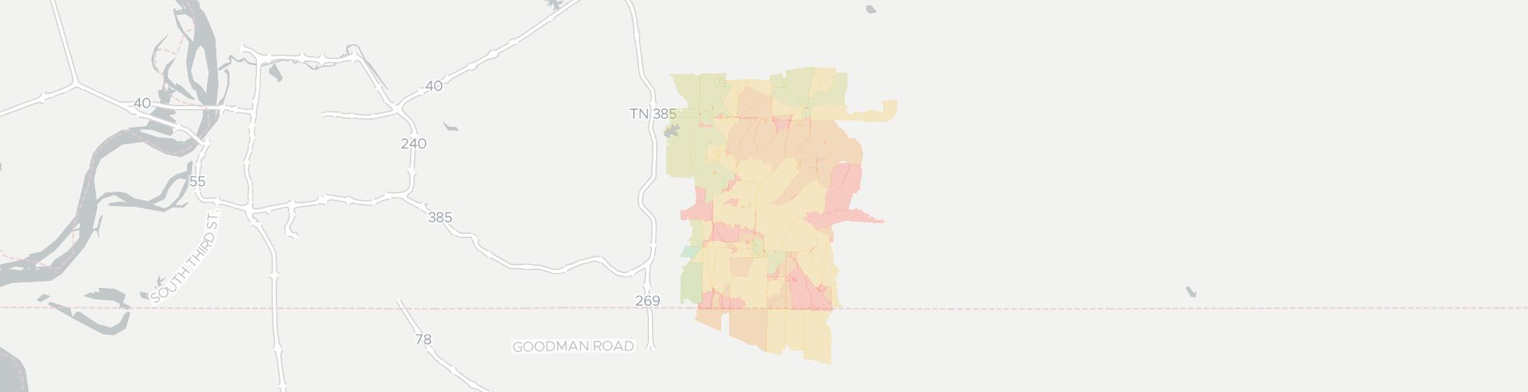 Rossville Internet Competition Map. Click for interactive map.