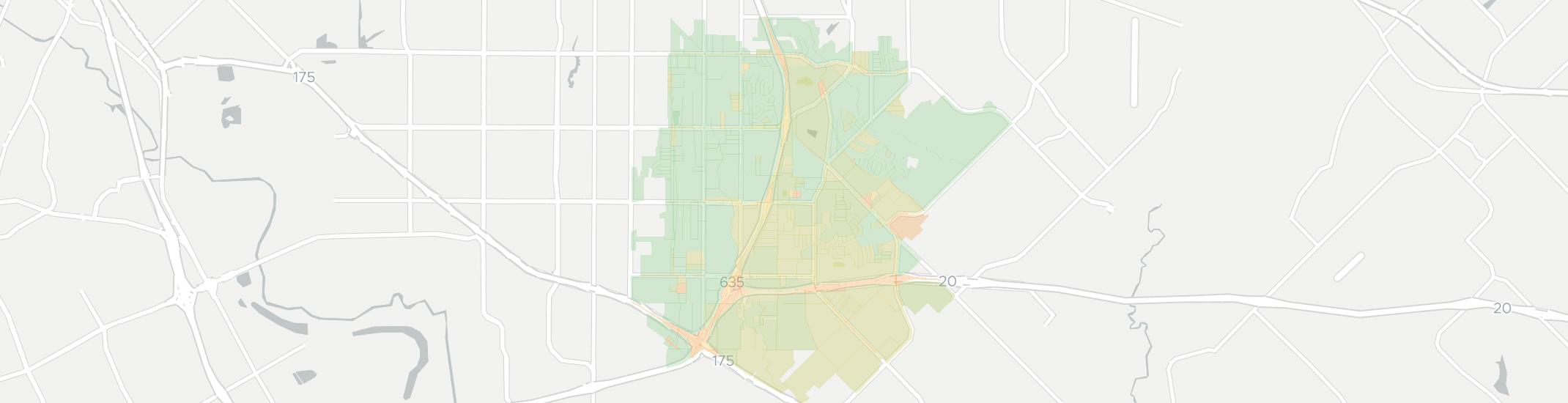 Balch Springs Internet Competition Map. Click for interactive map.