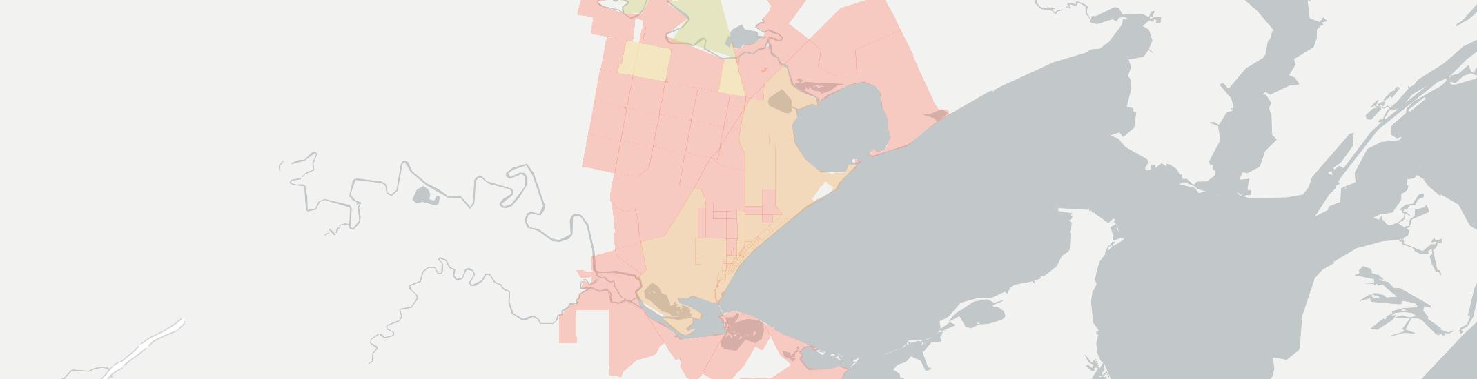 Bayside Internet Competition Map. Click for interactive map.