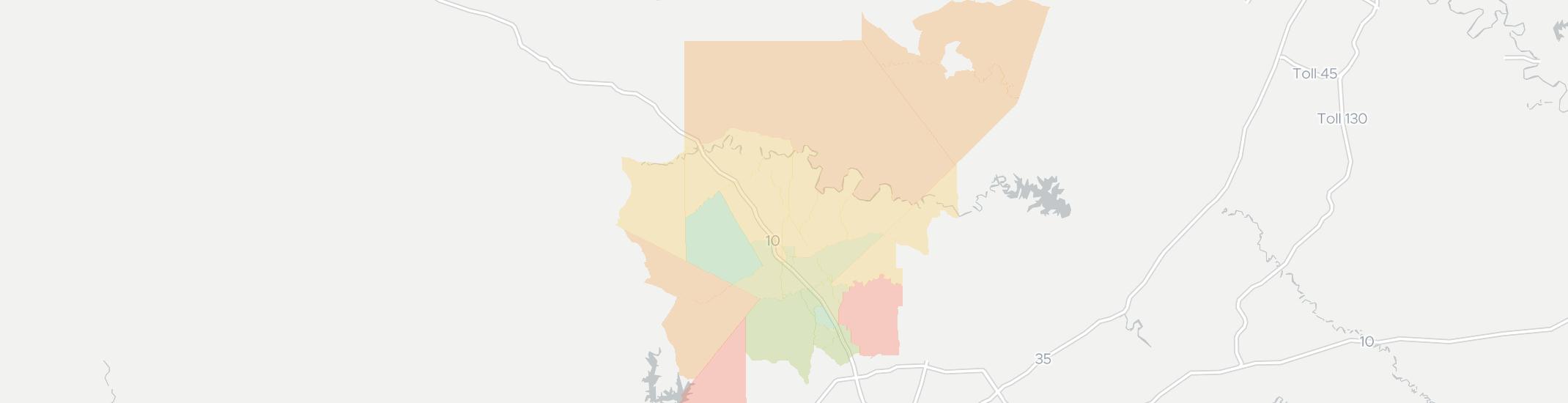 Boerne Internet Competition Map. Click for interactive map