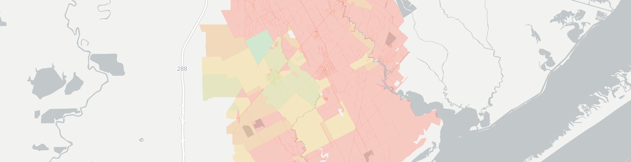 Danbury Internet Competition Map. Click for interactive map