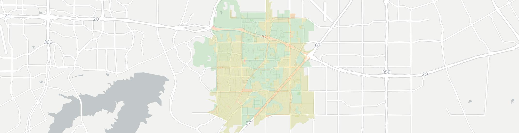 Duncanville Internet Competition Map. Click for interactive map.