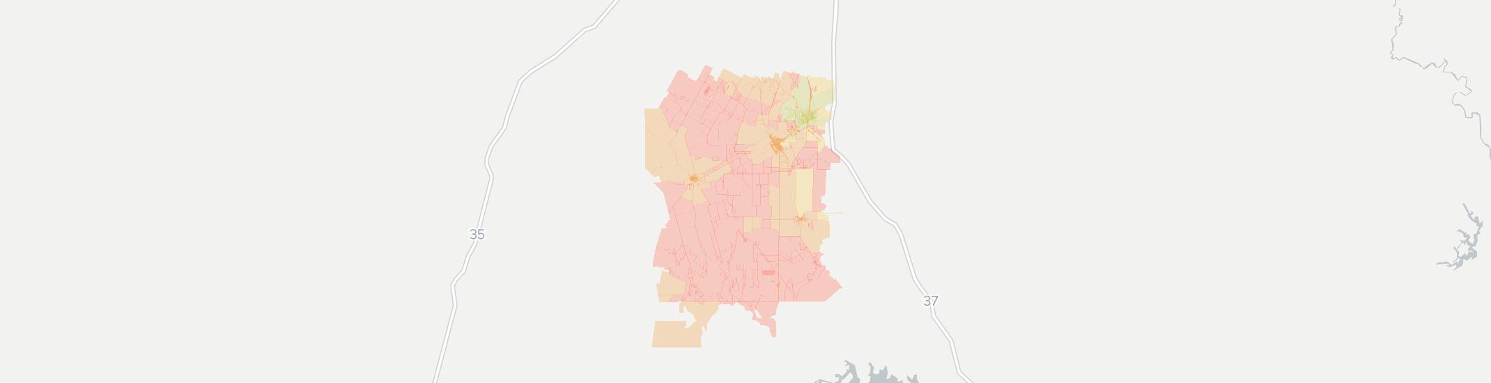 Jourdanton Internet Competition Map. Click for interactive map