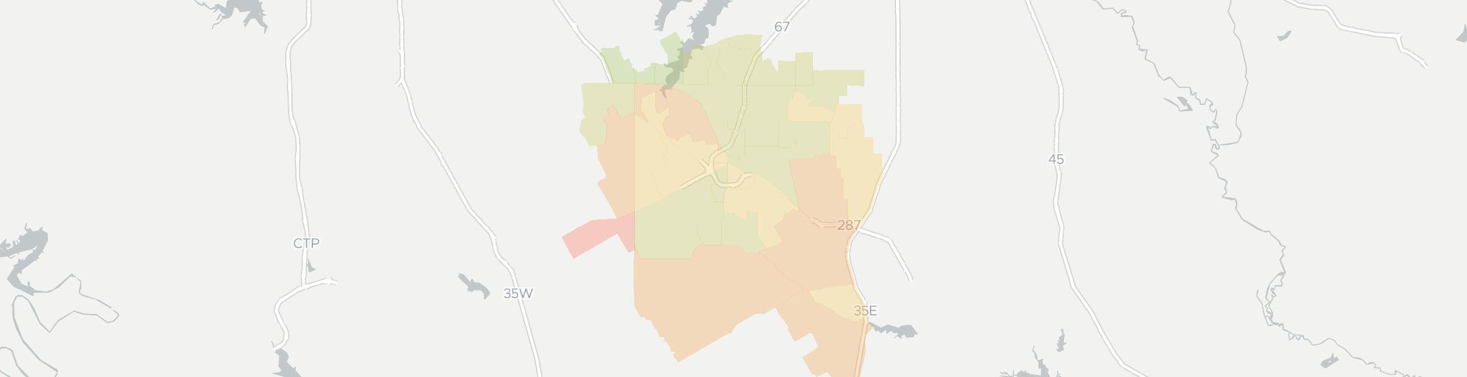 Midlothian Internet Competition Map. Click for interactive map
