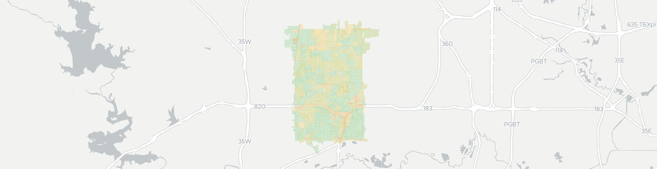 North Richland Hills Internet Competition Map. Click for interactive map.