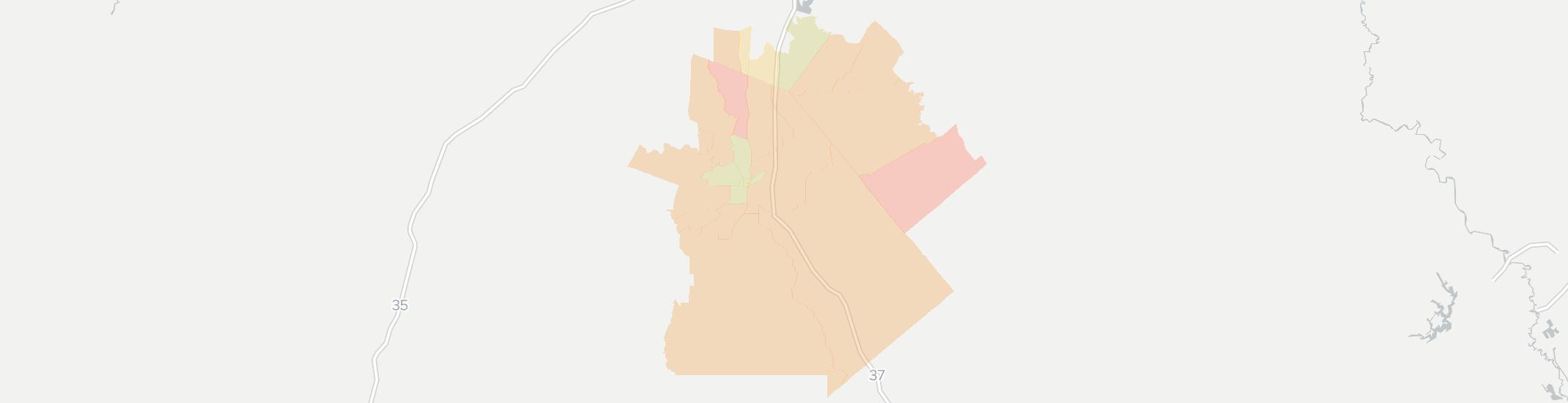 Pleasanton Internet Competition Map. Click for interactive map