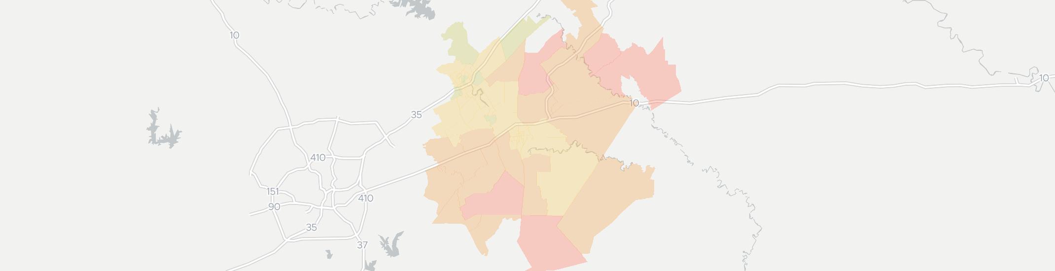 Seguin Internet Competition Map. Click for interactive map