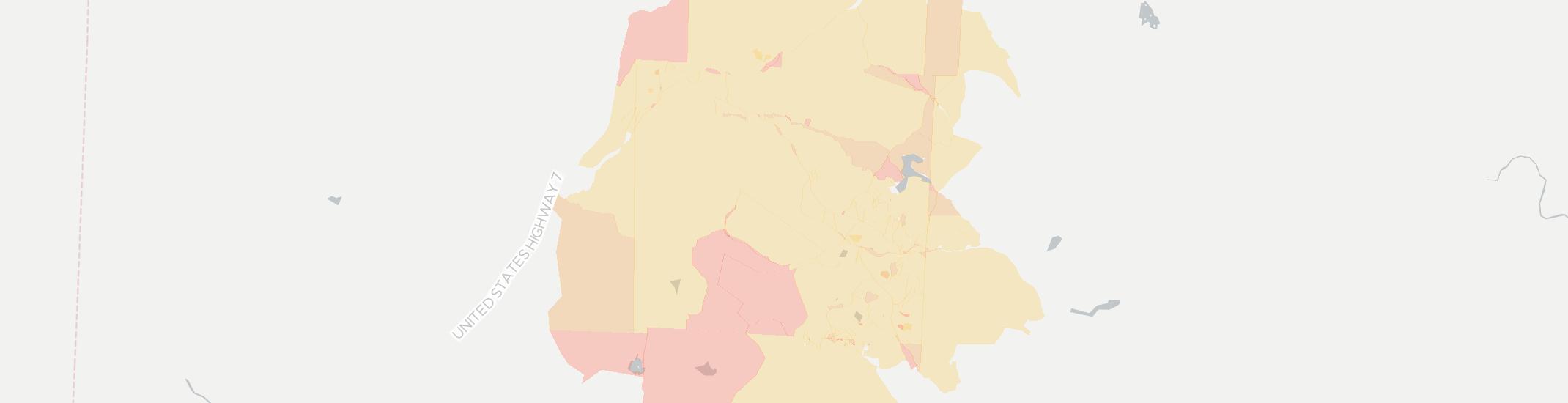 Bondville Internet Competition Map. Click for interactive map