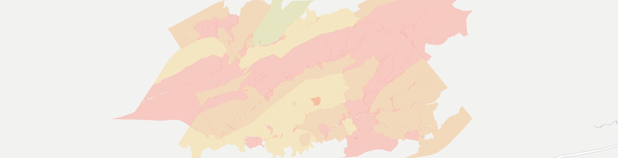 Tannersville Internet Competition Map. Click for interactive map