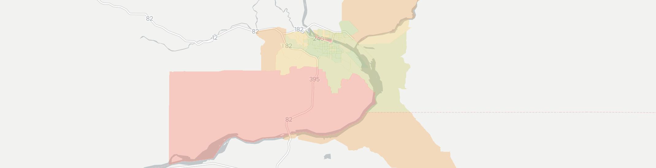Kennewick Internet Competition Map. Click for interactive map